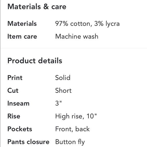 🏝️ NWT. Market and Spruce Shorts from Stitch Fix. 🏝️ - Picture 3 of 8